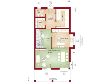 Reihenendhaus zum Kauf provisionsfrei 799.399 € 4 Zimmer 135 m² 370 m² Grundstück Steinhausen Korschenbroich 41352