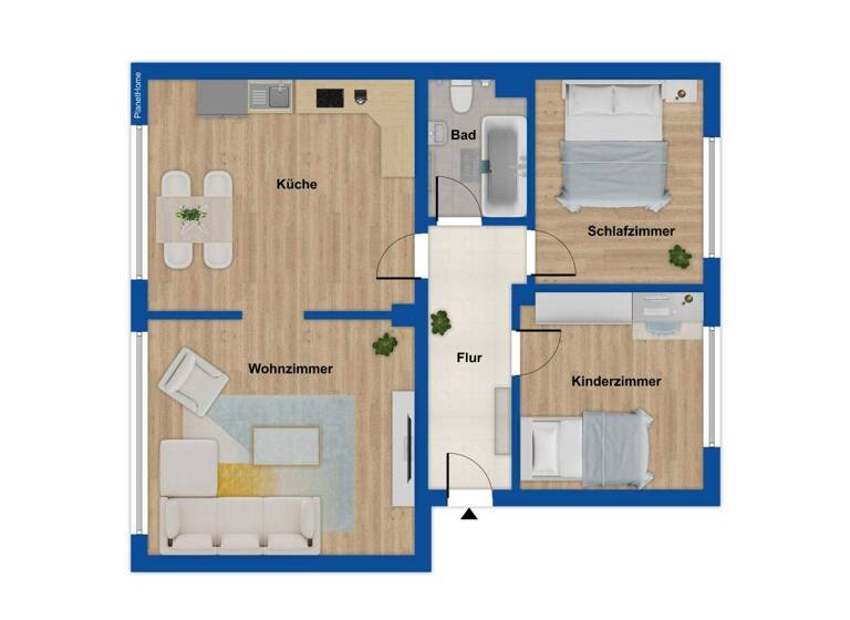 Wohnung zum Kauf 199.000 € 3 Zimmer 74 m² Eversburg Osnabrück 49090