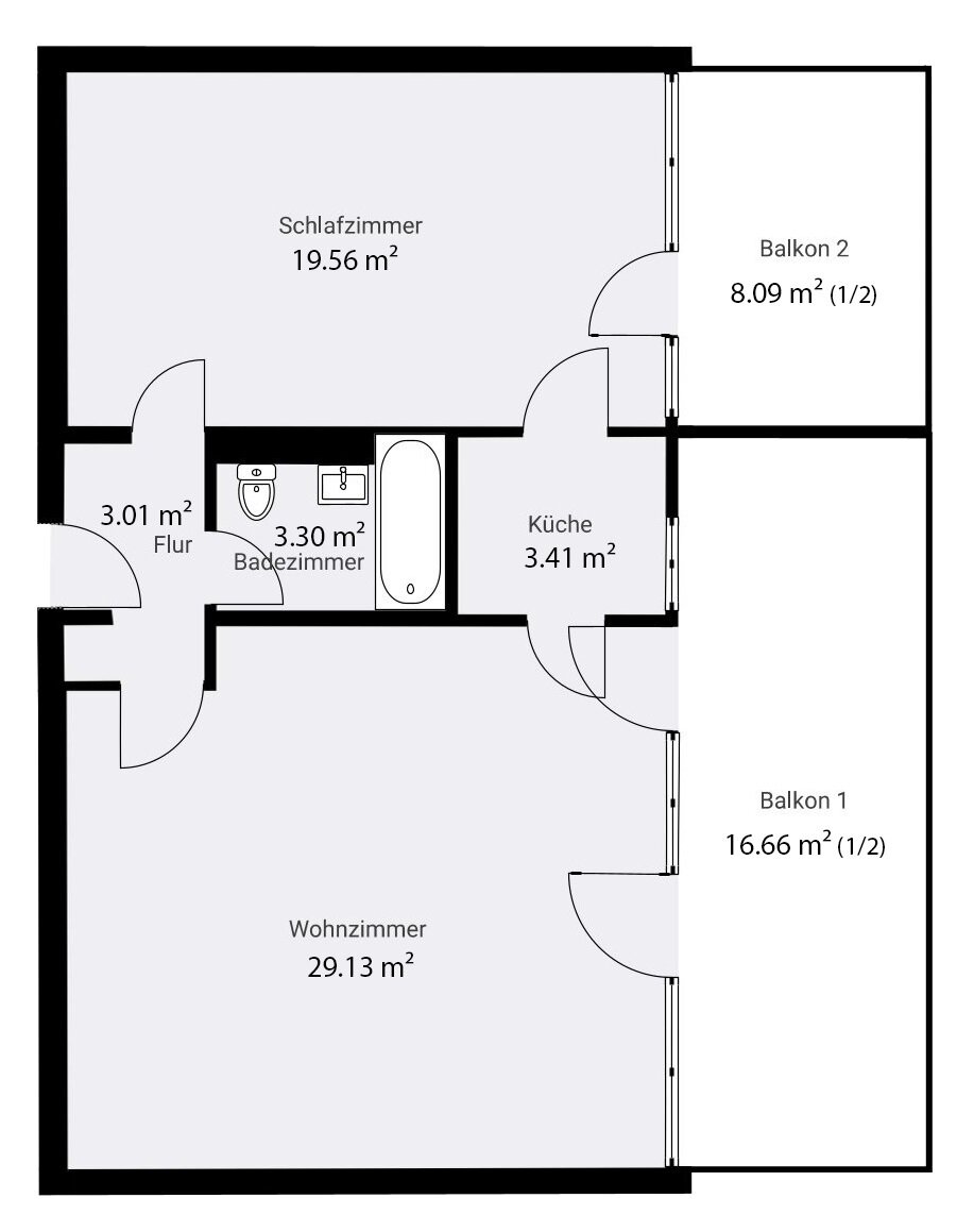 Wohnung zum Kauf 650.000 € 2 Zimmer 71 m²<br/>Wohnfläche 5.<br/>Geschoss Untere Au München / Au-Haidhausen 81541