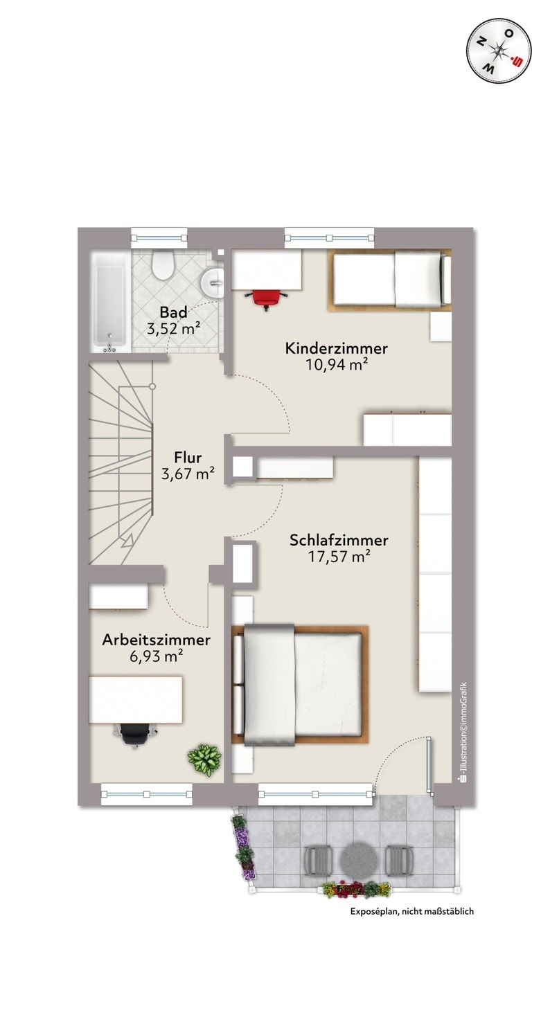 Doppelhaushälfte zum Kauf 415.000 € 6 Zimmer 125 m²<br/>Wohnfläche 361 m²<br/>Grundstück ab sofort<br/>Verfügbarkeit Feucht Feucht 90537