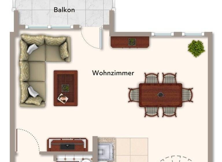 Wohnung zum Kauf 156.240 € 2 Zimmer 59,2 m² Neuseddin Seddiner See 14554