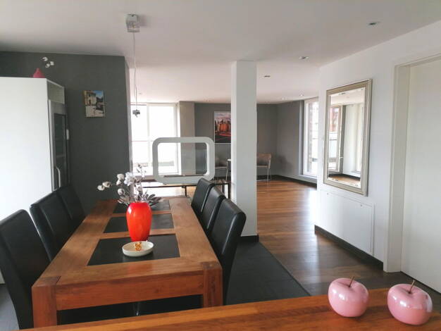 Penthouse zur Miete 3.190 € 3 Zimmer 142 m² 5. Geschoss Am Dalmannkai 6 HafenCity Hamburg 20457