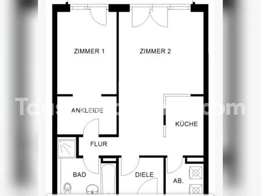 Wohnung zur Miete Tauschwohnung 860 € 2 Zimmer 66 m² 1. Geschoss Köln 50858