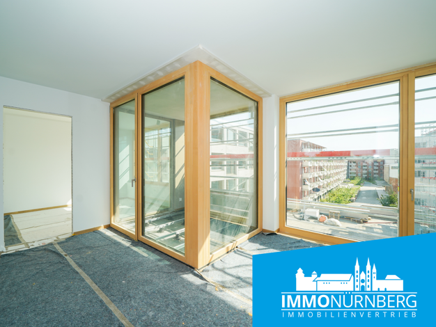 Wohnung zur Miete - Erstbezug 1.709 € 4 Zimmer 101,7 m² 3. Geschoss frei ab 01.11.2025 Äußere Sulzbacher Straße 164 Nürnberg 90491