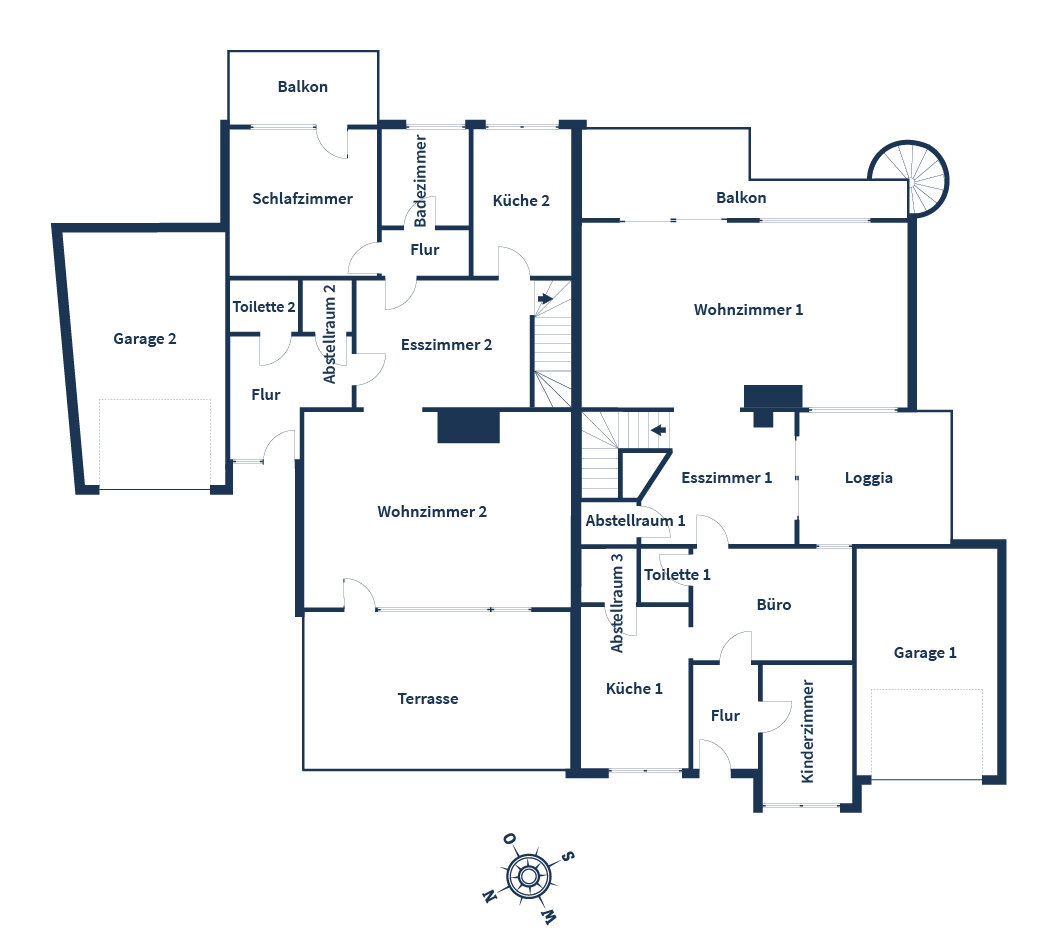 Mehrfamilienhaus zum Kauf 572.000 € 11 Zimmer 273 m²<br/>Wohnfläche 886 m²<br/>Grundstück Herford-Stadt Herford 32049