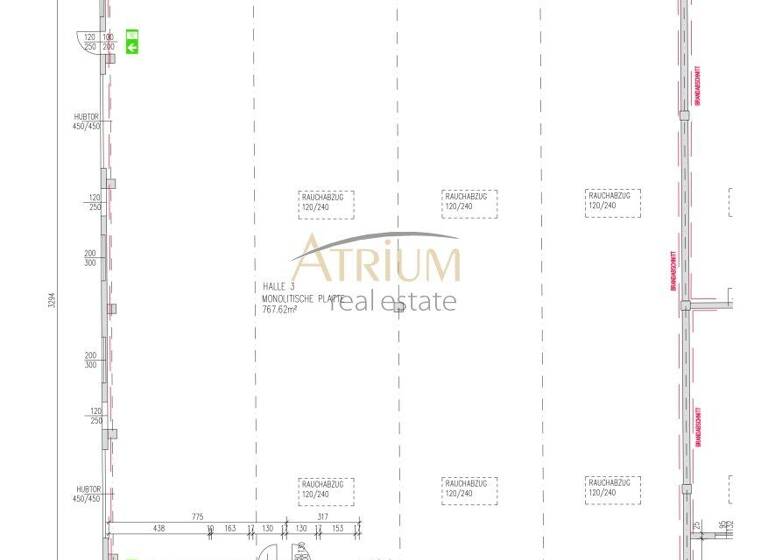 Lagerhalle zur Miete 7.000 € 810,3 m² Lagerfläche Weigelsdorf 2483