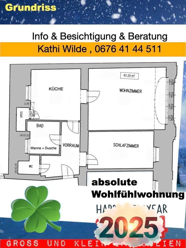 Wohnung zur Miete 1.789 € 2 Zimmer 81,3 m²<br/>Wohnfläche 4.<br/>Geschoss Wien 1010