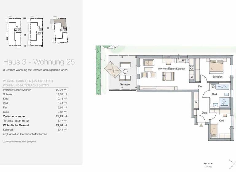 Wohnung zum Kauf provisionsfrei 425.820 € 3 Zimmer 79,4 m² Kreuzstein Bayreuth 95444