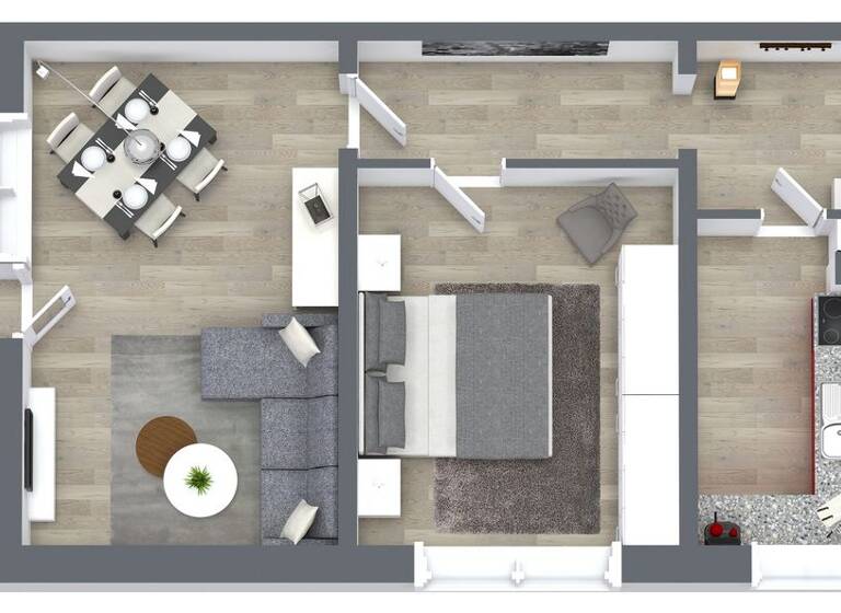 Wohnung zur Miete 360 € 2 Zimmer 56,9 m² EG frei ab 22.06.2026 Am Karbel 48 Altendorf Chemnitz 09116