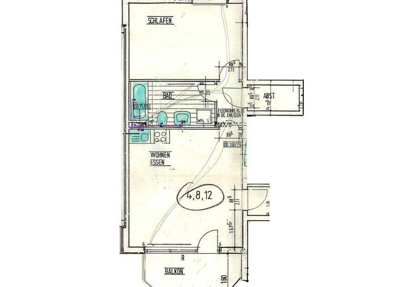 Wohnung zur Miete 335 € 2 Zimmer 60,7 m² 1. Geschoss frei ab sofort Heinrich-Heine-Straße 2 Auerbach 08209