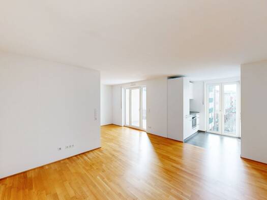 Wohnung zur Miete 1.160 € 2 Zimmer 63,1 m² 3. Geschoss Am Klarapfel 8 Preungesheim Frankfurt am Main 60435