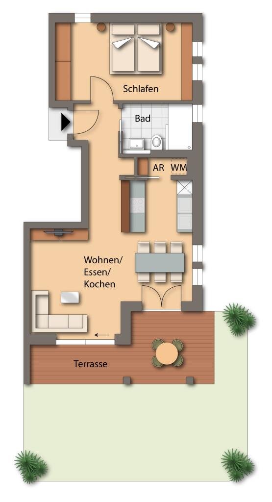 Wohnung zum Kauf 375.000 € 2 Zimmer 63,4 m²<br/>Wohnfläche Röthenbach Ost Nürnberg 90449