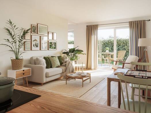 Wohnung zur Miete 568 € 2 Zimmer 50,7 m² Hambergen 27729