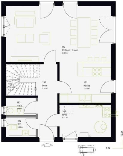 Einfamilienhaus zum Kauf provisionsfrei 399.750 € 4 Zimmer 134 m²<br/>Wohnfläche 398 m²<br/>Grundstück Arsbeck Wegberg 41844