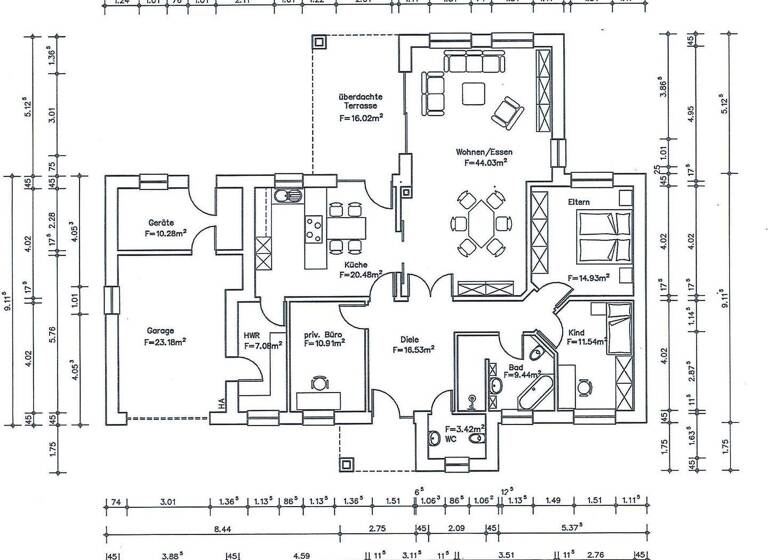 Bungalow zum Kauf - Erstbezug 425.000 € 4 Zimmer 138,4 m² Rhede Rhede (Ems) 26899