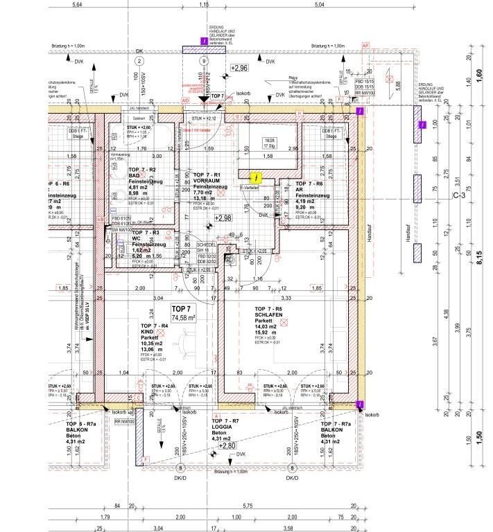 Wohnung zur Miete 729 € 3 Zimmer 75 m²<br/>Wohnfläche 01.12.2024<br/>Verfügbarkeit Audorfsiedlung 14 Feldkirchen an der Donau 4101