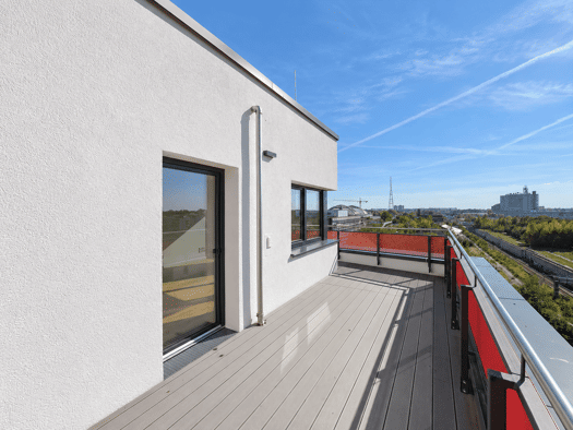 Wohnung zur Miete - Erstbezug 1.727 € 4 Zimmer 104,7 m² 6. Geschoss Dösner Weg Zentrum-Südost Leipzig 04103