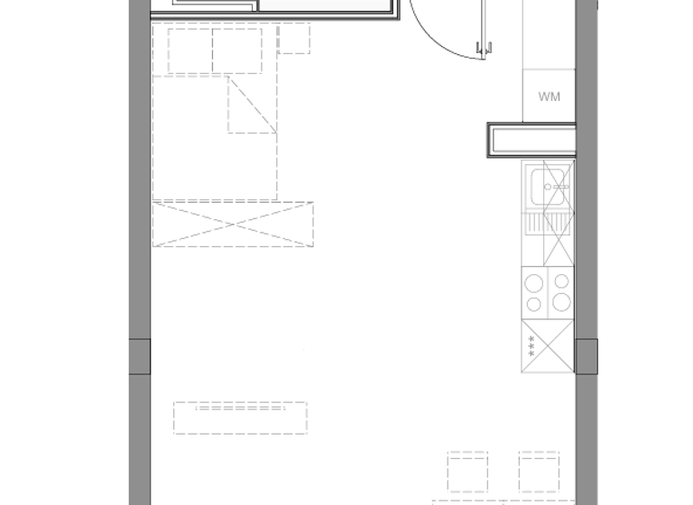 Studio zur Miete 729 € 1 Zimmer 45 m² EG frei ab sofort Kohlenhofstraße 60 Gostenhof Nürnberg 90443