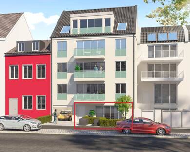 Wohnung zum Kauf - Neubau provisionsfrei 640.000 € 3 Zimmer 86 m² EG Palanterstraße 21-23 Sülz Köln 50937