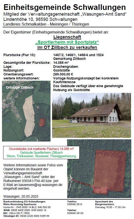 Haus zum Kauf, Schwallungen
