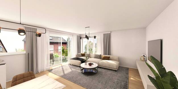 Wohnung zum Kauf - Neubau 381.568 € 2 Zimmer 72,1 m² 1. Geschoss Hohe Geist 17 Albachten Münster 48163