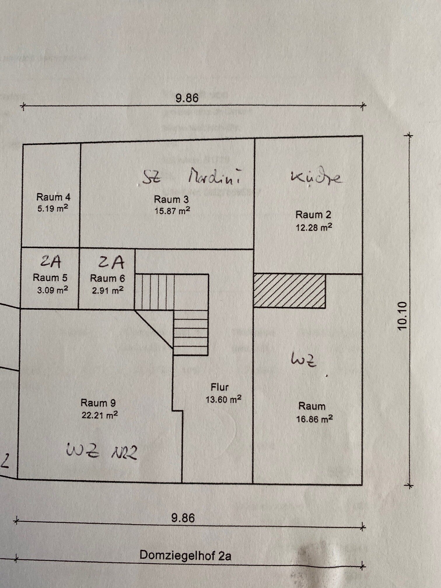 Wohnung zur Miete 525 € 2 Zimmer 46 m²<br/>Wohnfläche 31.12.2024<br/>Verfügbarkeit Bruno-Lorenzen-Schule Schleswig 24837