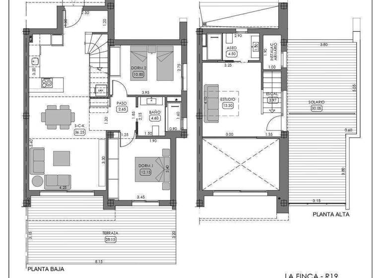 Doppelhaushälfte zum Kauf provisionsfrei 475.000 € 4 Zimmer 108 m² Calle Callosa Algorfa 03169