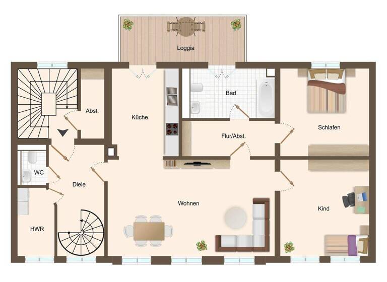 Wohnung zum Kauf 498.000 € 6 Zimmer 196 m² Geneicken Mönchengladbach 41238
