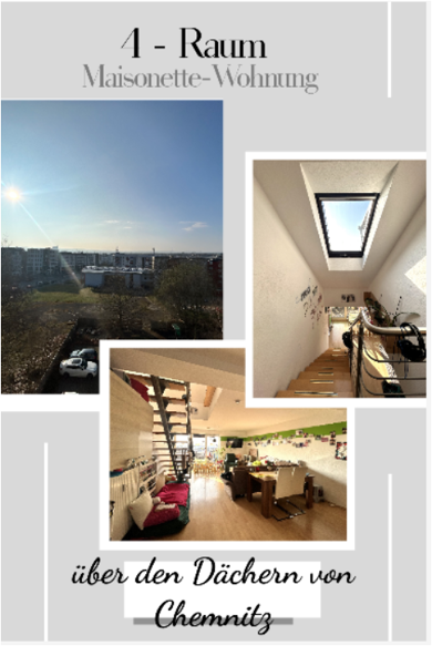 Maisonette zum Kauf 148.000 € 4 Zimmer 100,4 m² 5. Geschoss Altendorfer Straße 13 Schloßchemnitz Chemnitz 09113
