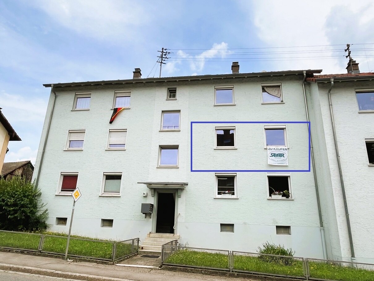 Wohnung zum Kauf 150.000 € 3 Zimmer 54,7 m²<br/>Wohnfläche ab sofort<br/>Verfügbarkeit Bahnhofstraße 20b Kandern Kandern 79400