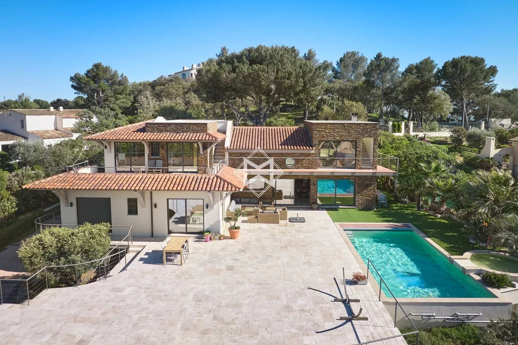 Villa zum Kauf provisionsfrei 4.750.000 € 6 Zimmer 311 m²<br/>Wohnfläche 3.016 m²<br/>Grundstück Sud Cavalaire-sur-Mer 83240