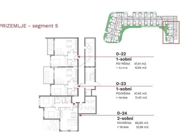 Studio zum Kauf 275.000 € 1 Zimmer 77 m² Umag Centar, Luka, Finida 52470