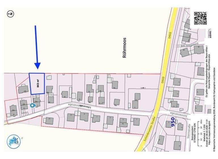 Grundstück zum Kauf 800.000 € 843 m² Grundstück Röhrmoos 85244