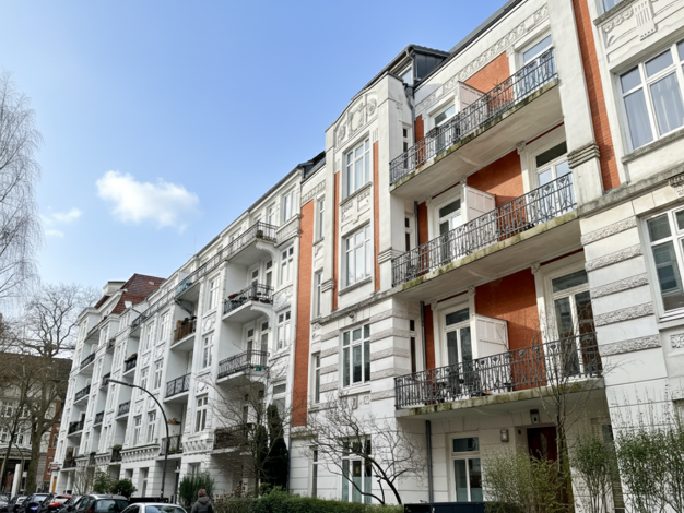 Wohnung zur Miete 2.500 € 3 Zimmer 85 m² Rotherbaum Hamburg 20146