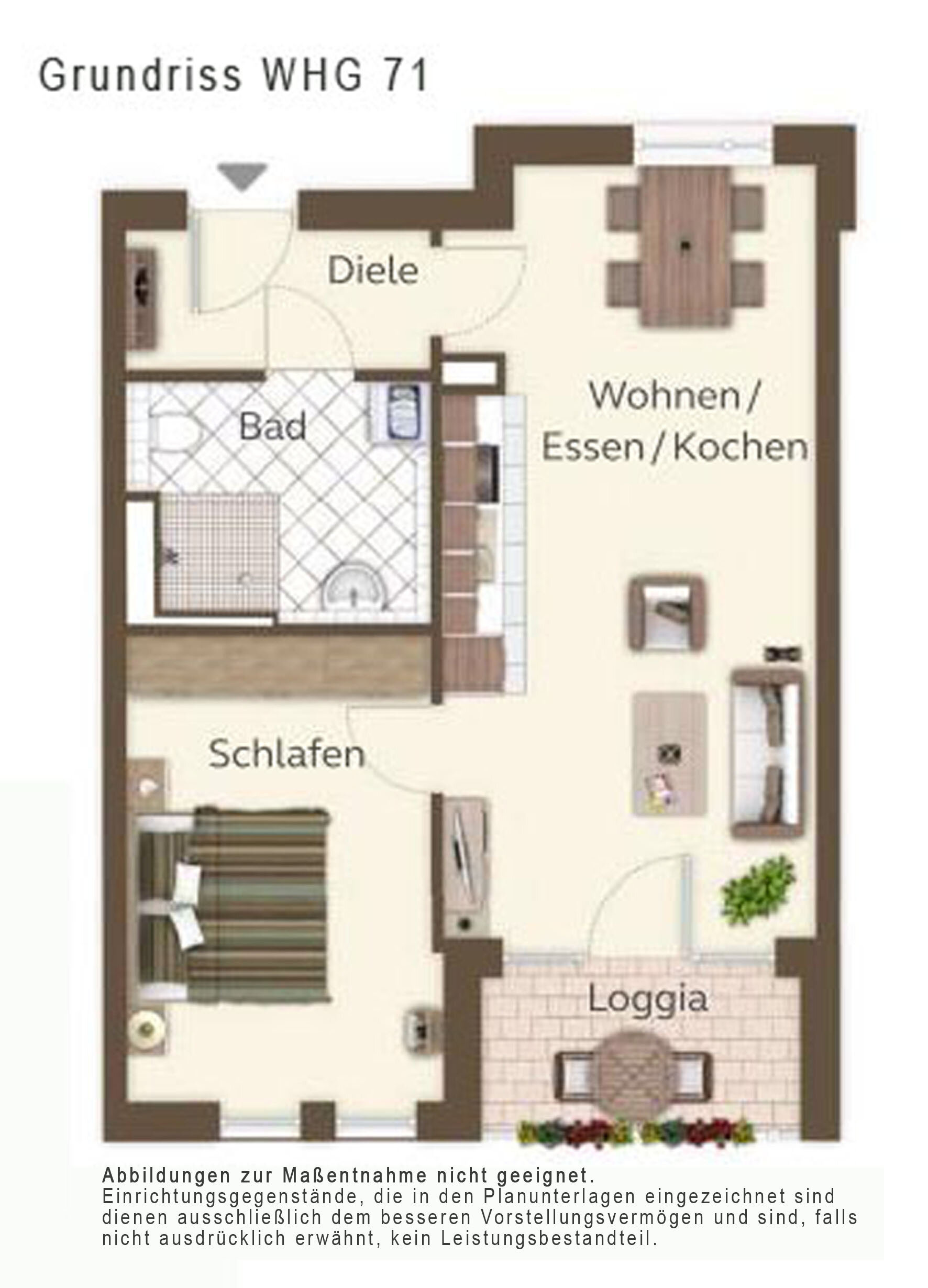 Wohnung zum Kauf 289.000 € 2 Zimmer 60 m²<br/>Wohnfläche 4.<br/>Geschoss Steinbühl Nürnberg 90443