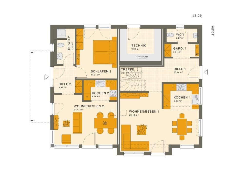 Mehrfamilienhaus zum Kauf 730.000 € 8,5 Zimmer 247 m²<br/>Wohnfläche 1.000 m²<br/>Grundstück Krumbach Sauldorf 88605