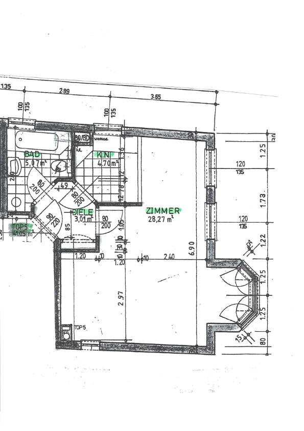 Wohnung zum Kauf 229.000 € 1 Zimmer 41,1 m²<br/>Wohnfläche 2.<br/>Geschoss Wien 1160