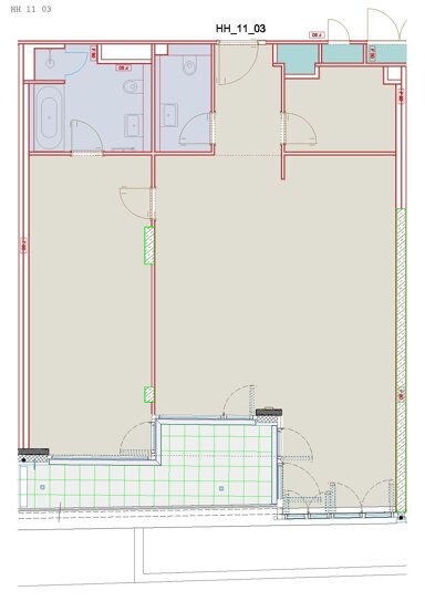 Wohnung zur Miete 800 € 4 Zimmer 108,8 m² Europa-Allee 103 Gallus Frankfurt am Main 60486