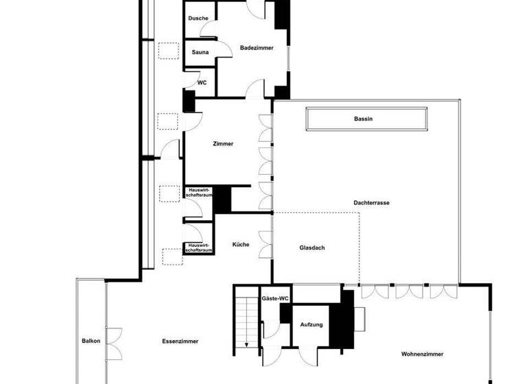 Penthouse zum Kauf 8.900.000 € 6 Zimmer 423 m² 3. Geschoss Eppendorf Hamburg 20249
