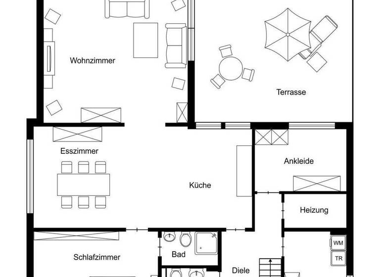Einfamilienhaus zum Kauf 395.000 € 9 Zimmer 170 m² 998 m² Grundstück Theene Südbrookmerland 26624