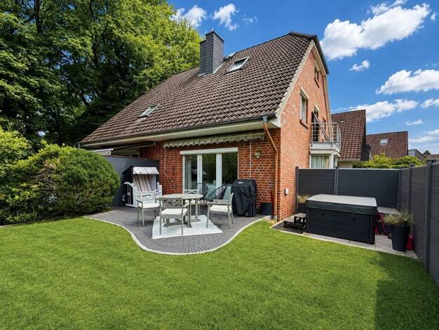Doppelhaushälfte zum Kauf 625.000 € 4 Zimmer 115 m² 308 m² Grundstück Sasel Wandsbek 22393