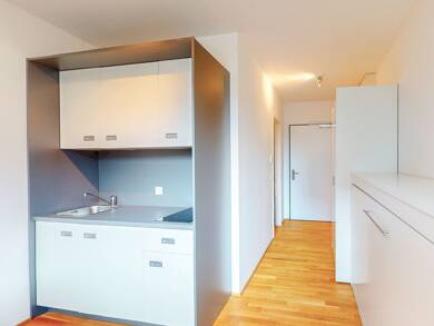 Wohnung zur Miete 470 € 1 Zimmer 15,8 m² 4. Geschoss Hahnstraße 72 Niederrad Frankfurt am Main 60528