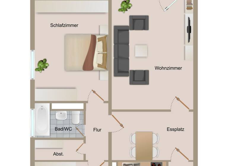 Wohnung zum Kauf 264.500 € 3 Zimmer 80 m² 5. Geschoss frei ab sofort Kölnstr. 482 Zentrum Bonn 53117
