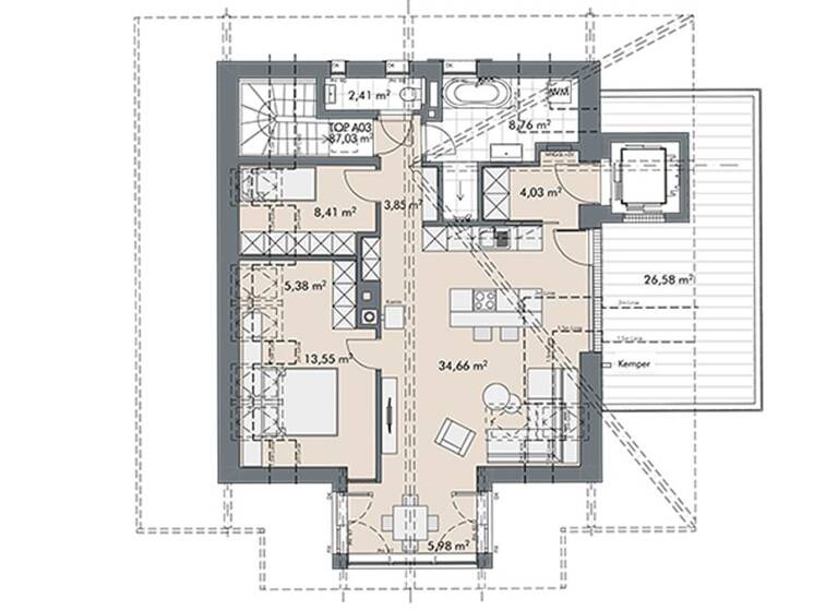 Wohnung zum Kauf - Erstbezug provisionsfrei 3 Zimmer 87 m² EG Igler Straße 40 Igls Innsbruck-Igls 6080