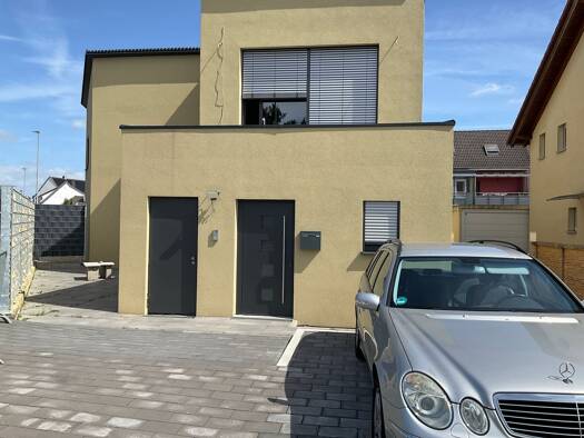 Terrassenwohnung zur Miete 1.540 € 3 Zimmer 104,1 m² Geschoss EG/1 frei ab sofort Linkenheim Linkenheim-Hochstetten 76351
