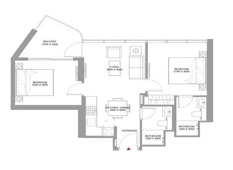 Wohnung zum Kauf - Erstbezug provisionsfrei 447.121 € 3 Zimmer 65,8 m² Al Seanneeah