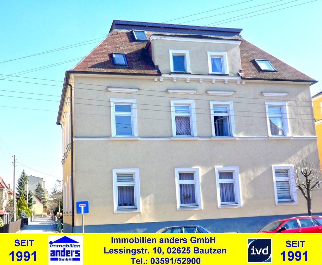 Wohnung zur Miete 295 € 2 Zimmer 48,5 m²<br/>Wohnfläche 1.<br/>Geschoss Nordostring Bautzen 02625