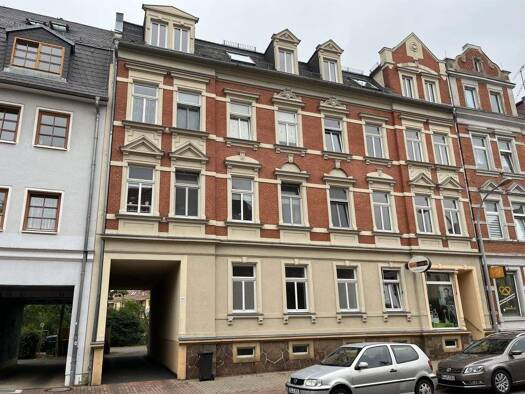 Wohnung zur Miete 300 € 2 Zimmer 49,6 m² 1. Geschoss Grimmaische Straße 20 Döbeln 04720