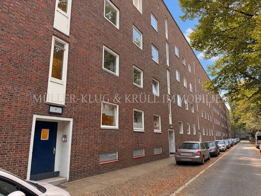 Wohnung zum Kauf 385.000 € 2 Zimmer 44,7 m² EG Winterhude Hamburg 22303