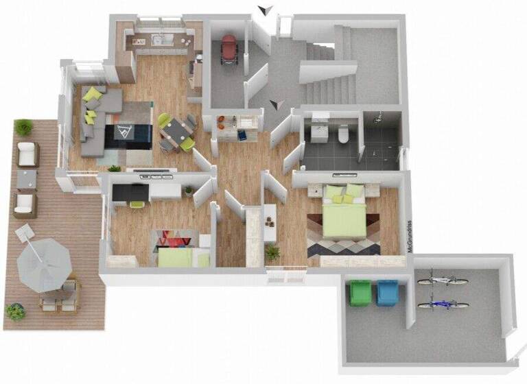 Wohnung zum Kauf 603.000 € 3 Zimmer 78,4 m² Mauritz Münster 48155